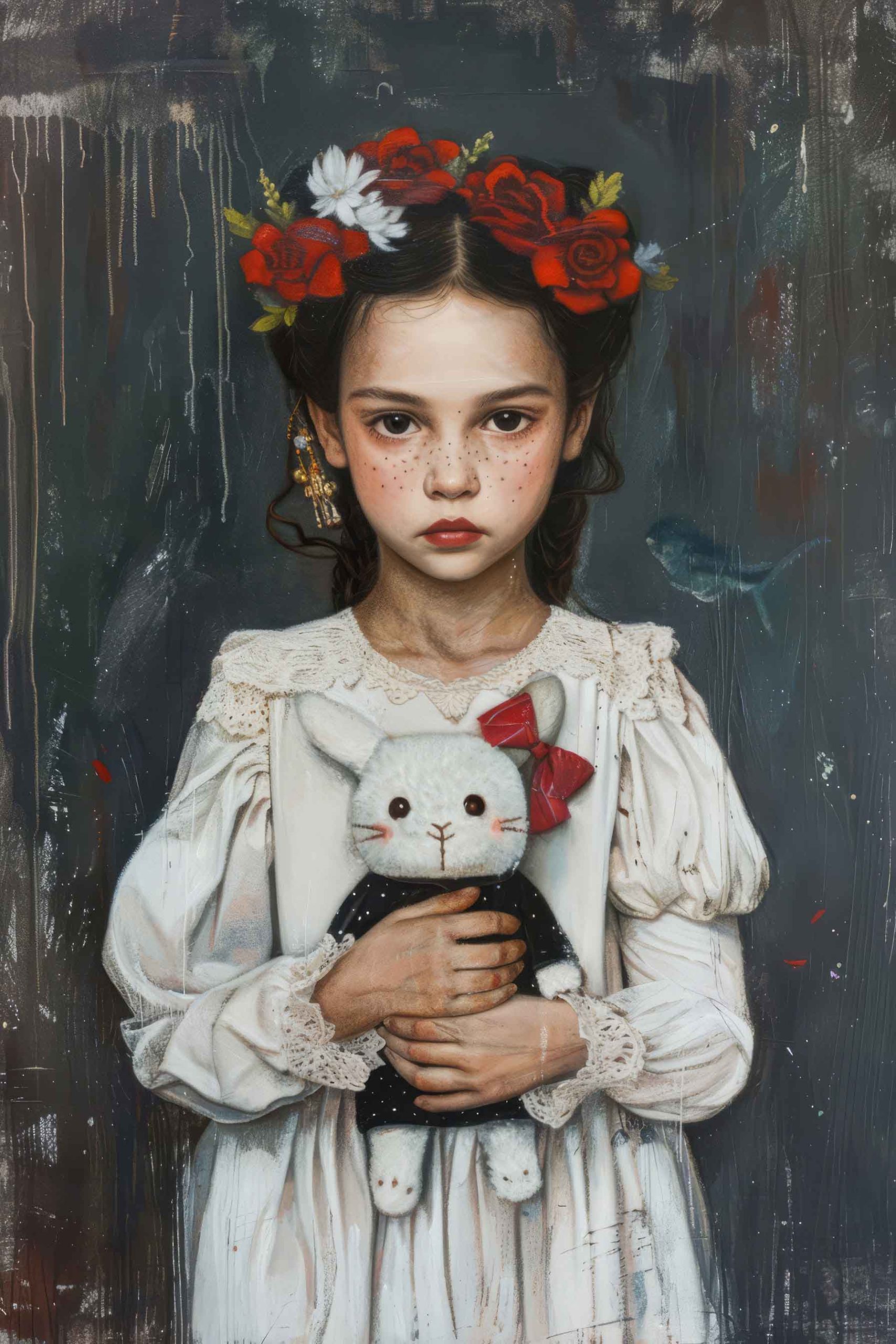 Portret Frida Kaylo stijl(1)